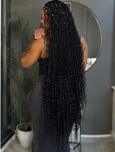 Goddess Braids- Perruque Full Lace Premium
