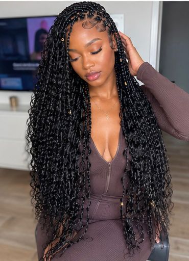 Goddess Braids- Perruque Full Lace Premium