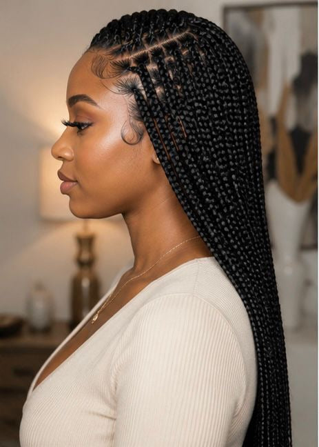 Knotless Braids Premium Full Lace