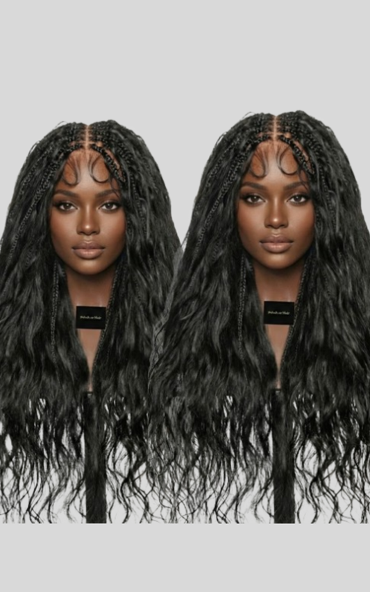 2PCS - Anna – Perruque Boho Braids Premium