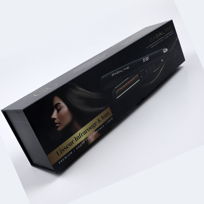 Babalyne®  Lisseur Cheveux Titanium Pro Effet Salon