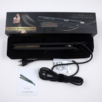 Babalyne®  Lisseur Cheveux Titanium Pro Effet Salon