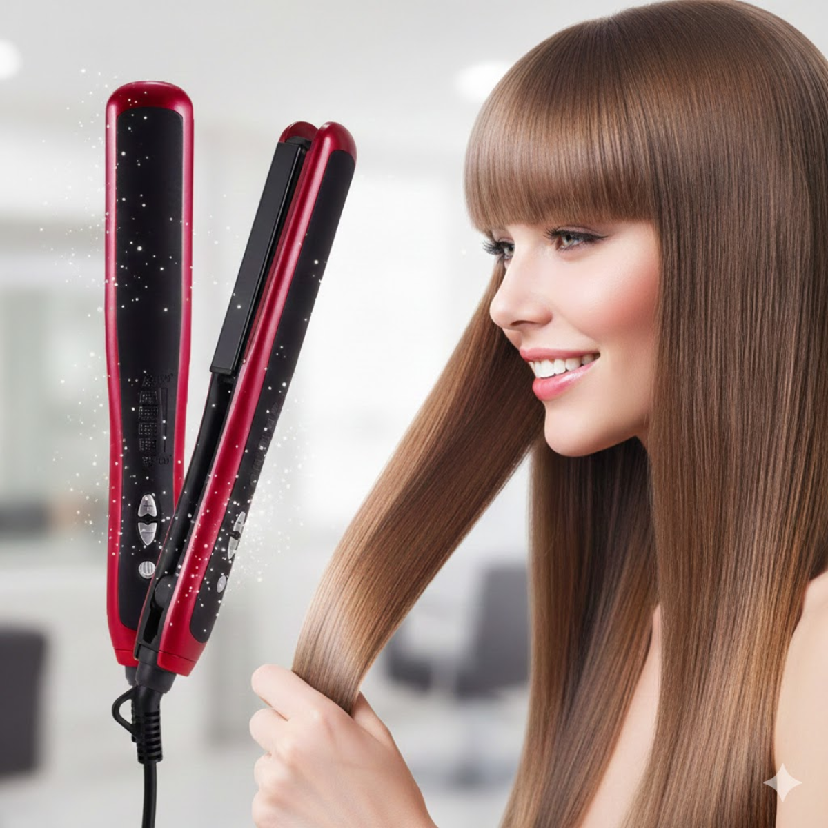 Babalyne™ – Peigne Lisseur Automatique Température Ajustable