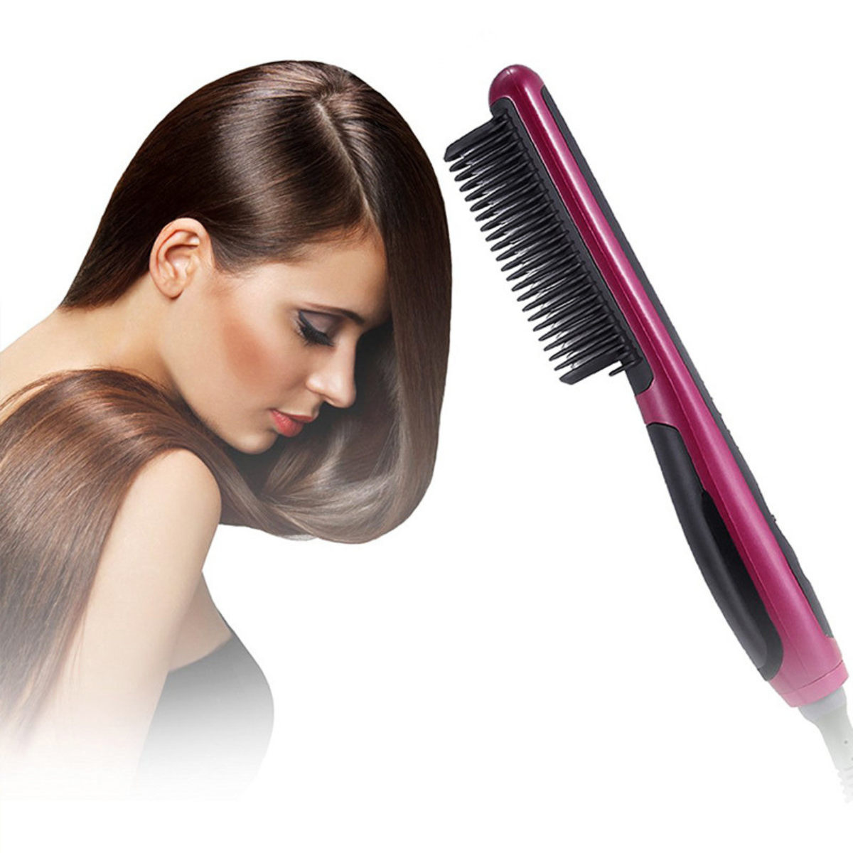 Babalyne™ – Peigne Lisseur Automatique Température Ajustable