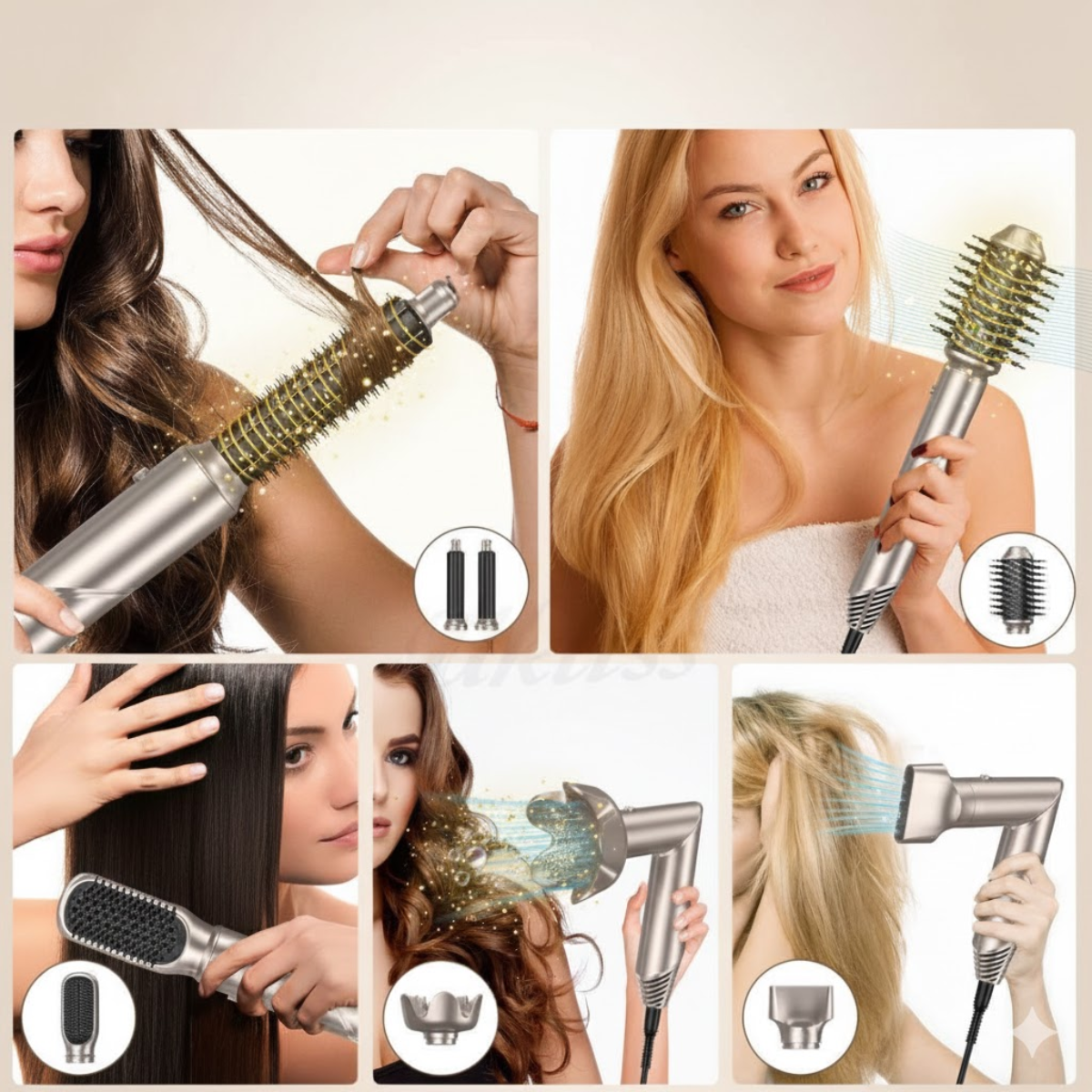 Babalyne™ – Sèche-Cheveux 6-en-1 Pro Haute Vitesse