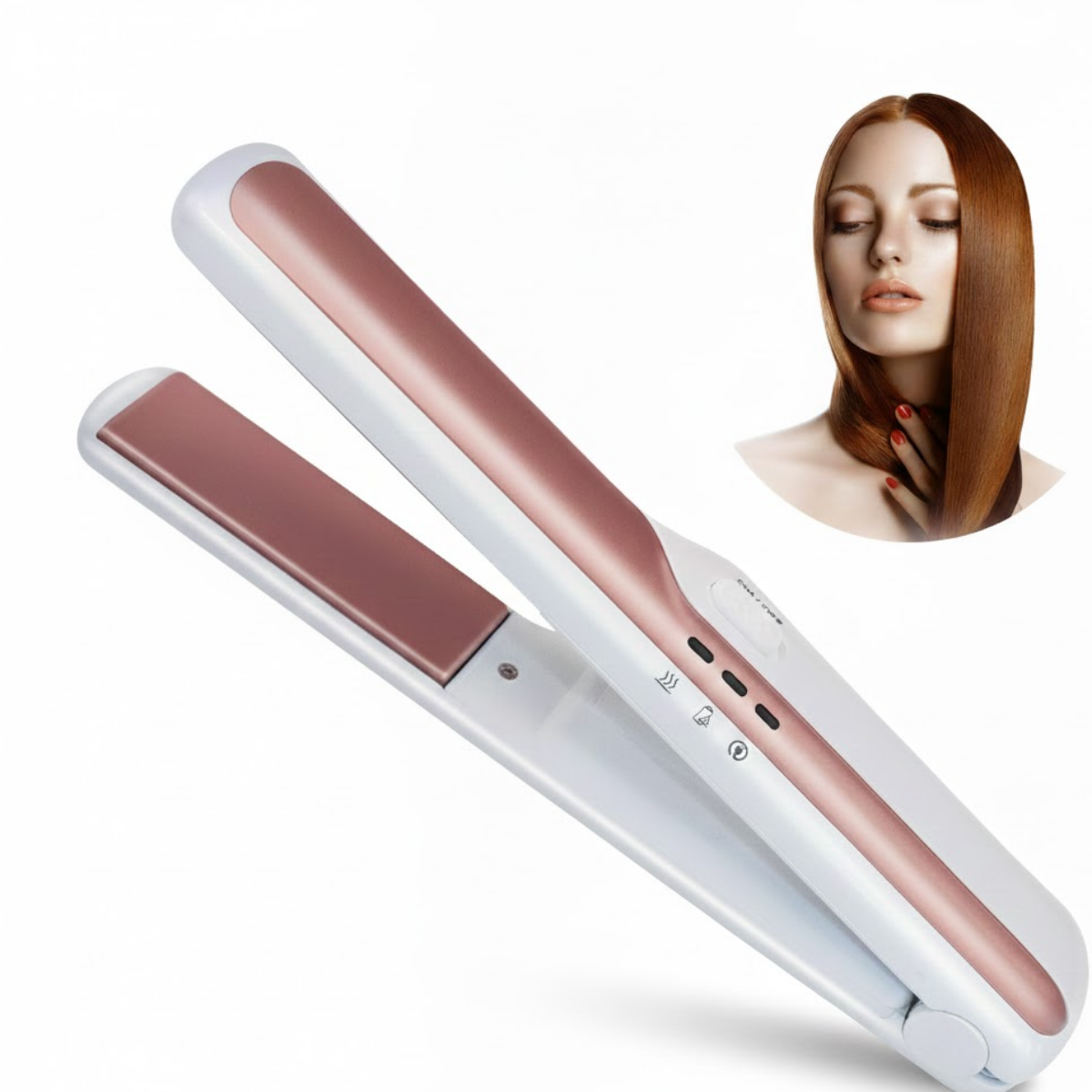 Babalyne™ – Mini Lisseur Sans Fil USB Céramique Pro