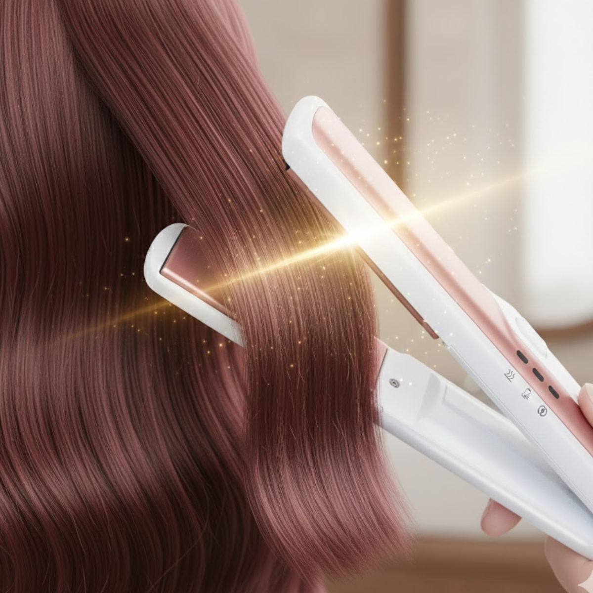 Babalyne™ – Mini Lisseur Sans Fil USB Céramique Pro