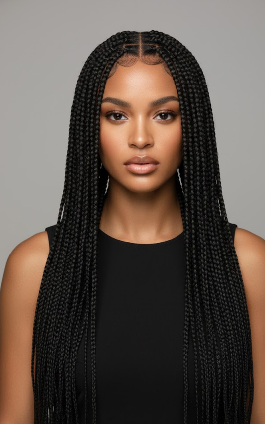 Macita – Perruque Cornrow Braids | Full Lace Premium
