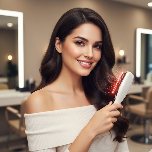 Peigne de massage électrique portable pour cuir chevelu